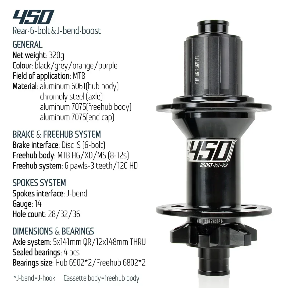 Koozer 450 Boost XD HG MS 11 12s 120HD 28H 32 Löcher CR-MO Stahlachse 15x110 12x148 THRU Eagle Fahrradteile MTB Fahrradnaben – Detail 9