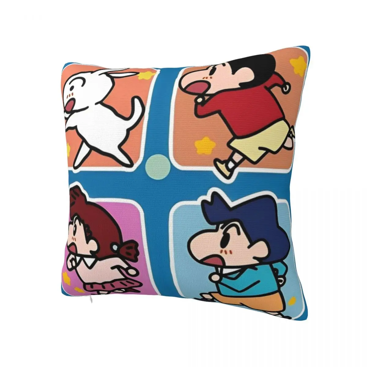 Crayon Shin-chans Pillow Cover Polyester Pillow Case Cushion Cover Morden Graphic Pillowcases For Wedding Party Home Decor