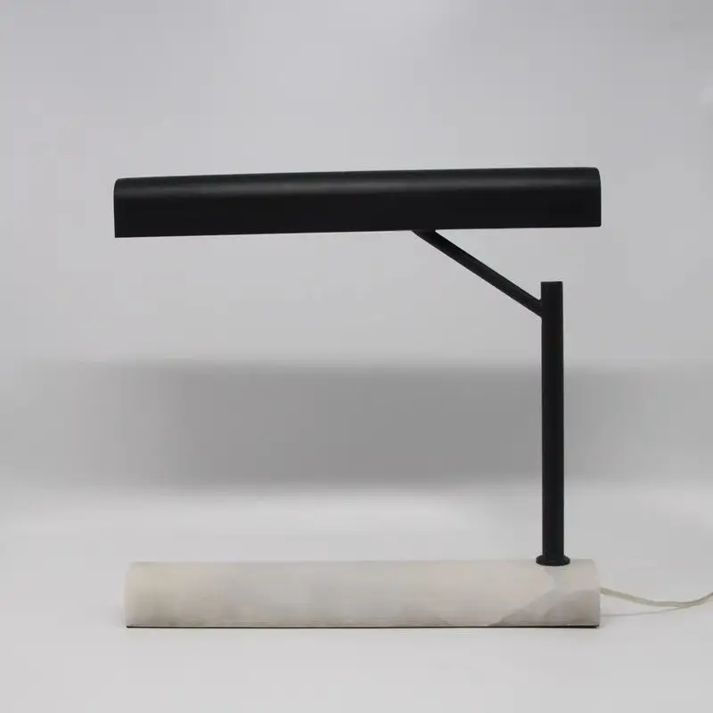 

Nordic portable black metal decorative reading desk lamp