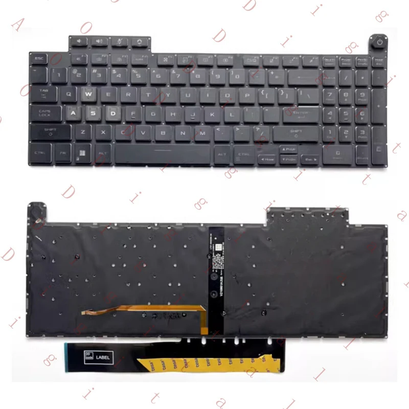 WW For ASUS FA507N FX517 FX507ZM FX617 FX507 FX607 Laptop Keyboard Replacement