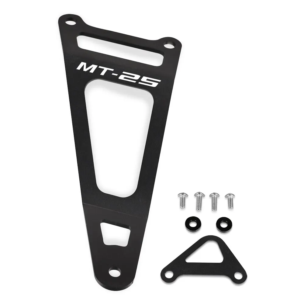 Motorcycle Exhaust Hanger Bracket Rear Foot Rest Blanking Plates For YAMAHA YZF R25 R3 MT25 MT03 YZF-R25 YZF-R3 MT-25 MT-03 YZF