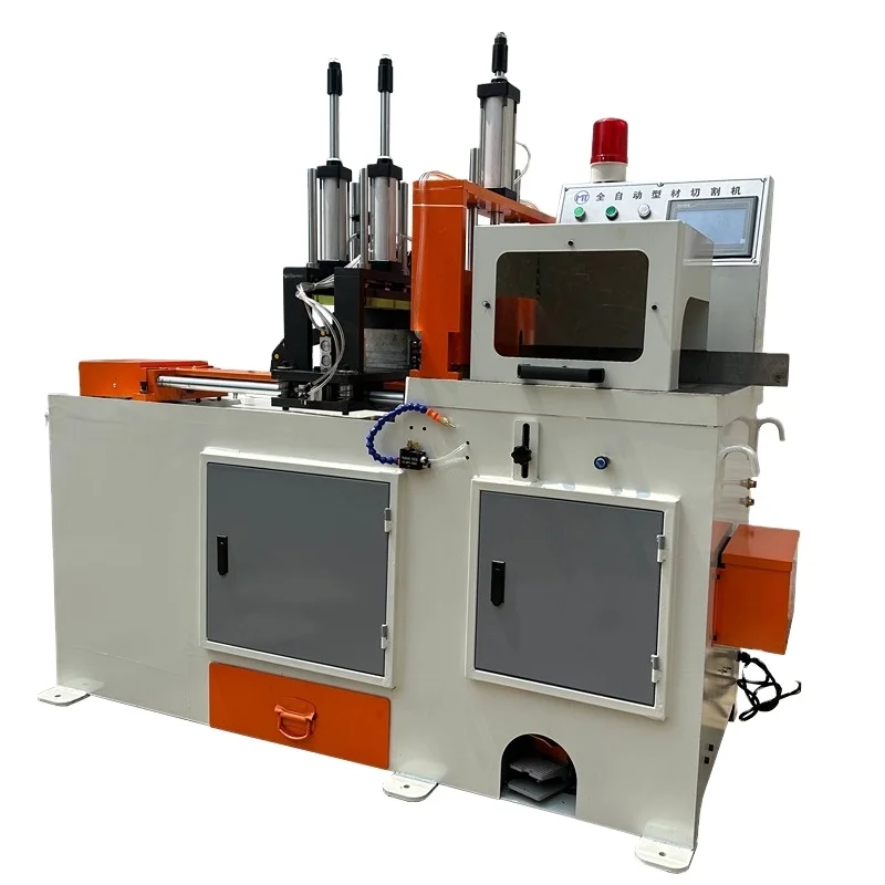 

455 Полуавтоматический станок для резки с ЧПУ для нержавеющей стали, углеродистой стали, меди, латуни, алюминиевых трубок, моторный насос, сердечник двигателя