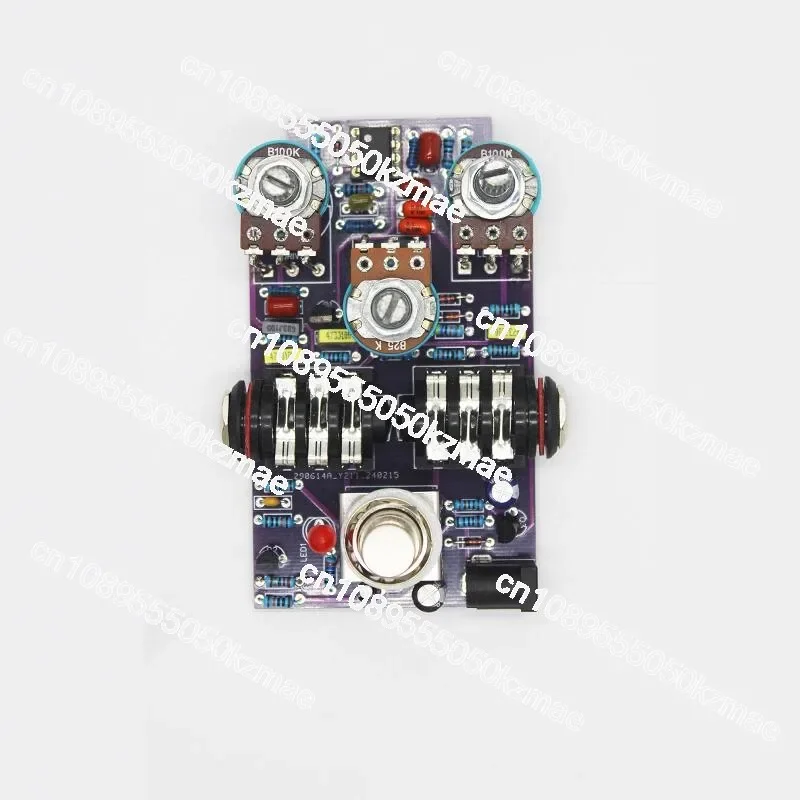Kit de Pedal de Guitarra BOSS DS-1 Distortion DIY - Placa de Circuito Completa e Componentes para Réplica de Efeito de Guitarra Elétrica Feita à Mão