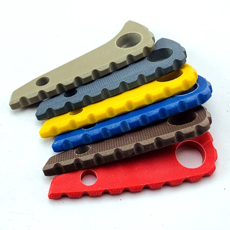 1piece G10 Acrylic Material Folding Knife Spine Keels Back Spacer for Spyderco C81 Paramilitary2 Para2 PM2 Blade Protect DIY