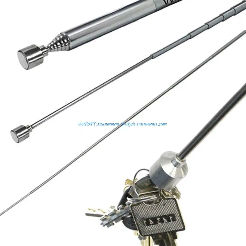 367D Mini Portable Telescopic Magnet Pen StrENDeerbare Pick Up Rod Handhe