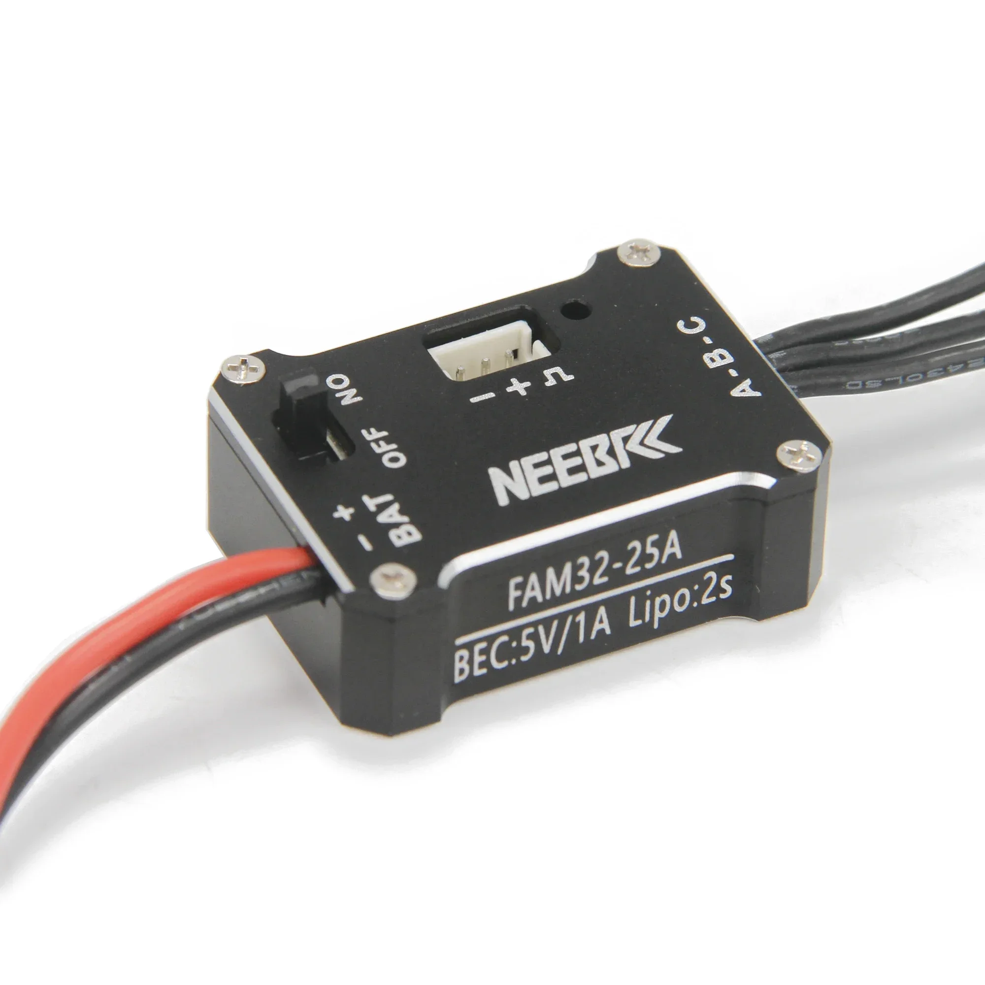 NEEBRC 25A Brushless ESC 2S BEC 5V/1A for 1/18/ 1/24 1/28 RC Crawler Drift Mini Car Axial SCX24 Trx4m FMS 1212 1224 1621 Motor