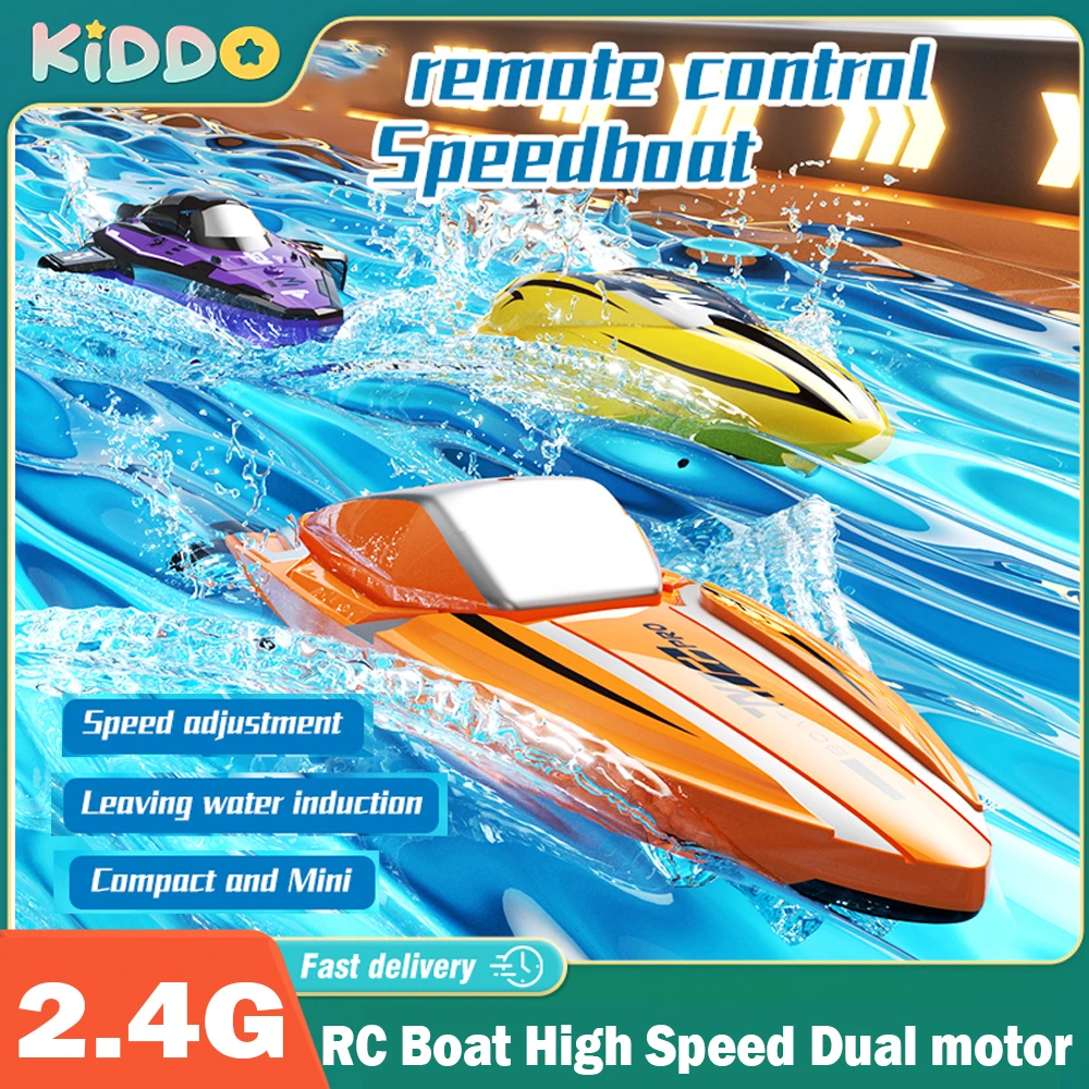 

TY11 TY12 TY13 RC Boat High Speed Electric Speedboat Water Model Stunt Rotation Dual motor Remote Control Ship Toy Waterproof