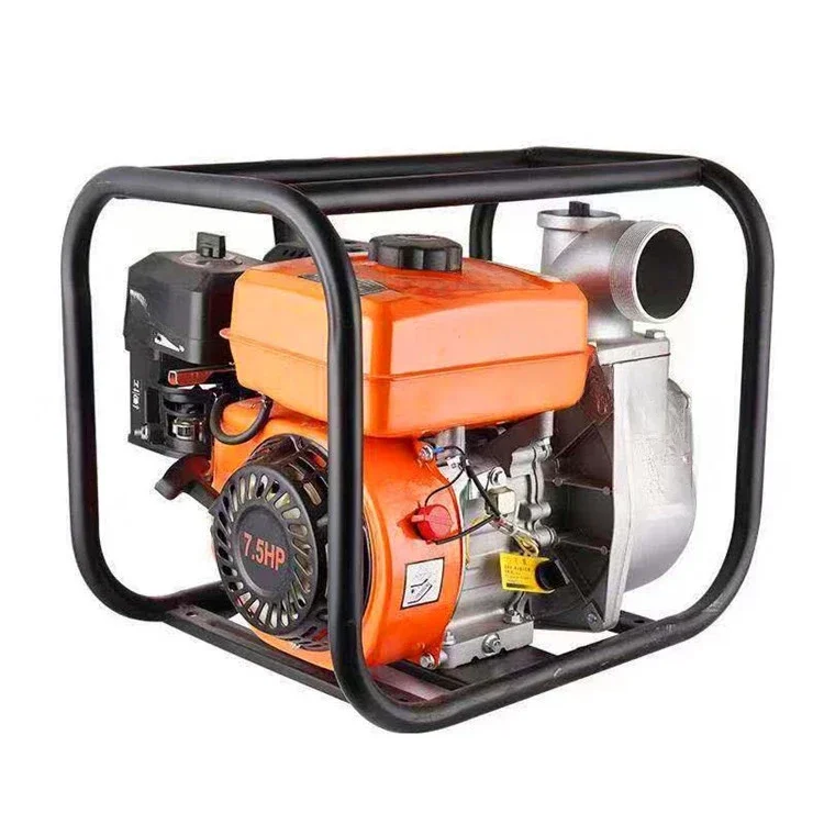 

Four-stroke 4-inch gasoline pump, small household high-pressure diesel high-lift pump