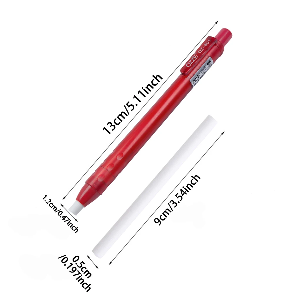 4pcs/Set Retractable Pen Eraser Cute Rubber Eraser Set with Painting Writing Student School supplies Accessory view 4