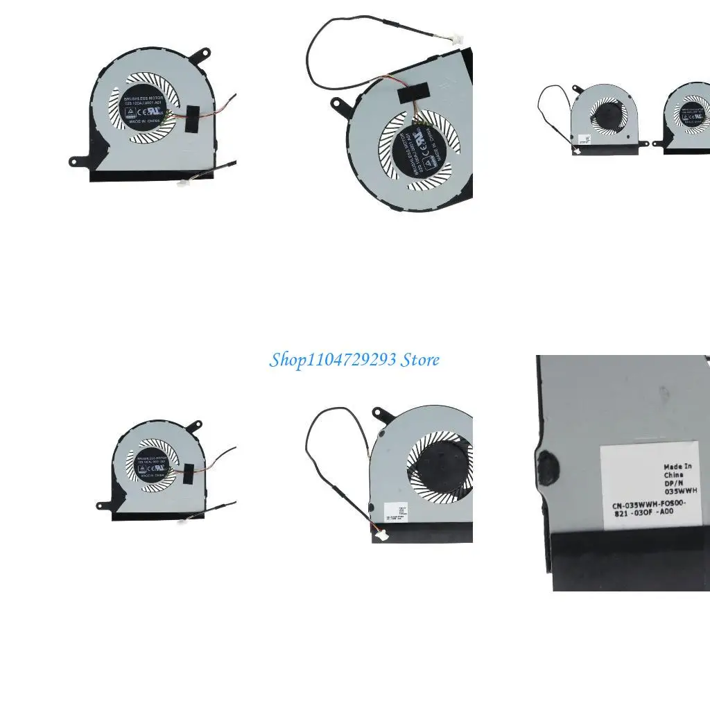 

Y2GD Laptop Cooler Heatsink for Dell 17 7773 Notebook CPU Cooling Fan DC5V