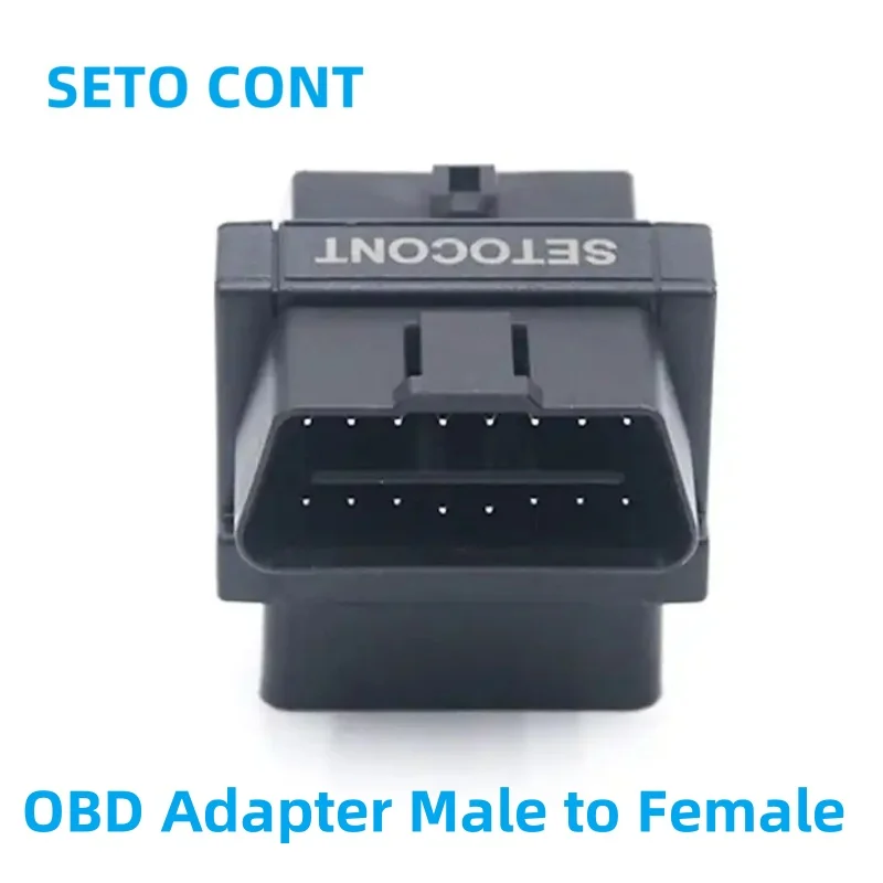 Y Type J1962 12V OBDII Converter 16 Pin OBD2 Adapter OBD Splitter 1 Male to 2 Female ODB Plugs for Aoto Diagnostic Accessories