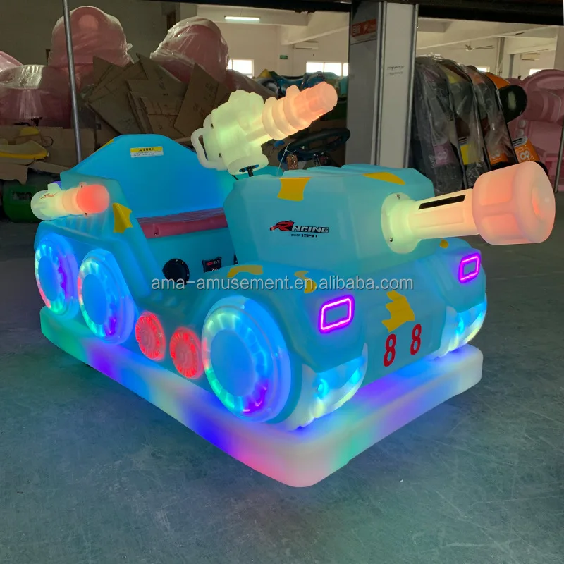 

Детский светящийся танк для всего тела, квадратный бампер, автомобили, парк развлечений, любимый продавать в торговых центрах