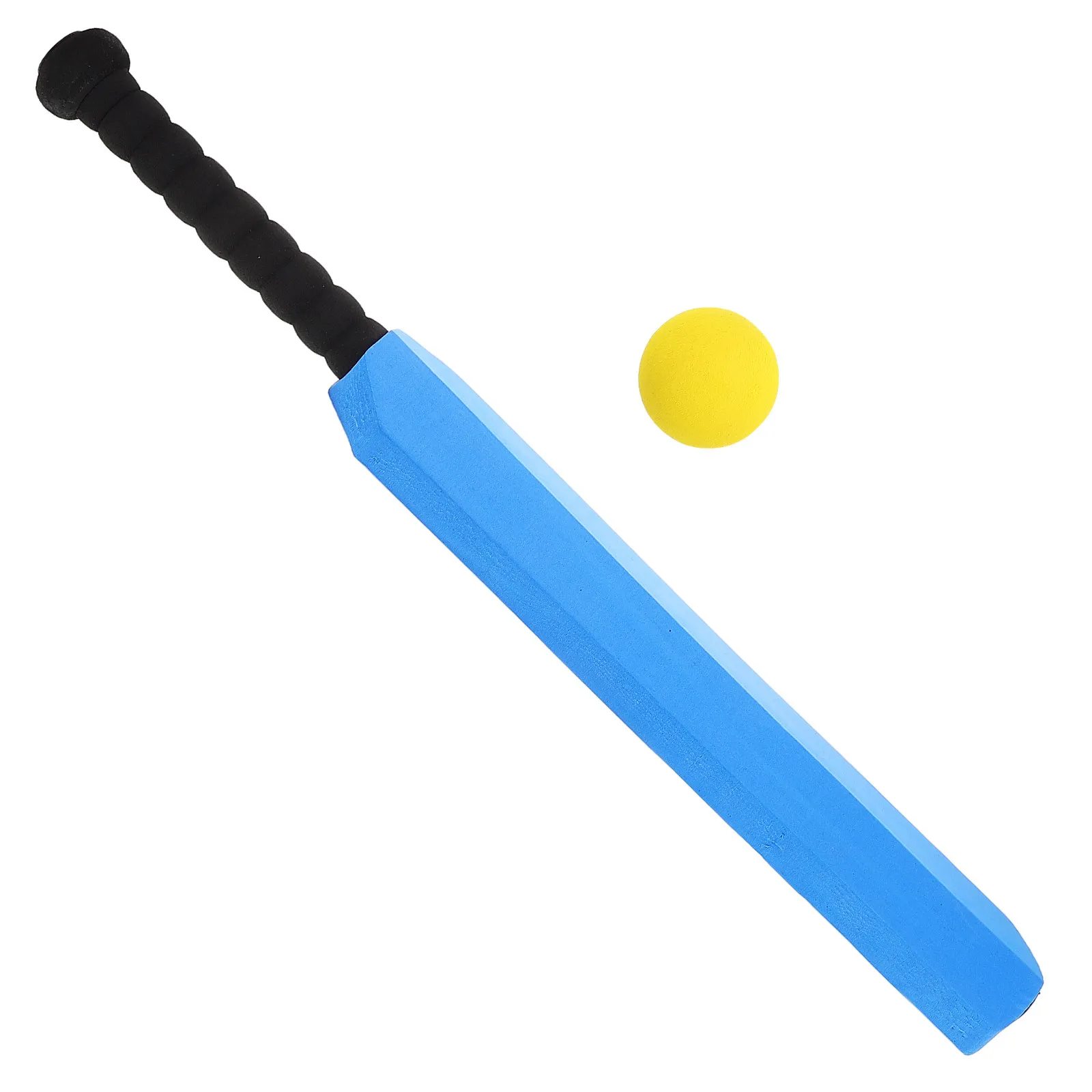 

1Set Cricket Baseball Bat Set Lightweight Eva Material Indoor Outdoor Kids Training Starter Kit for Hand-Eye Coordination