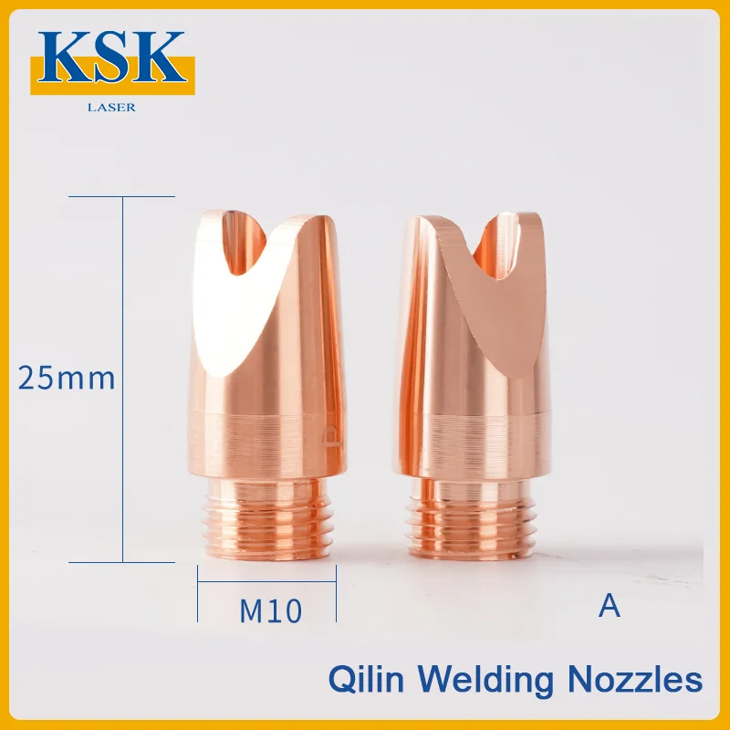 Laser Welding Nozzle H25 M10 QiLin Laser Welding Machine Nozzle Handheld Fiber Laser Welding Gun Nozzle Accessories