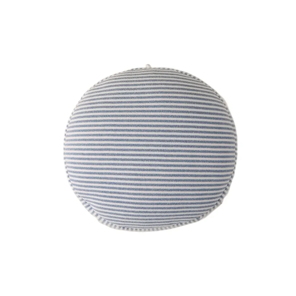 Fashion Stripe 2 in 1 Eye Mask Pillow Soft Foldable Travel Folding Pillow Sleep Tool Storage Hook Neck Headrest Gift