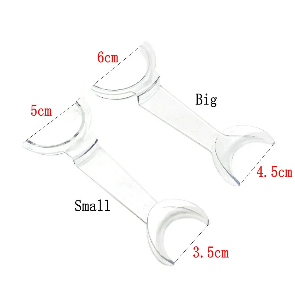 Retractor de labios Dental de doble cabeza, Retractor de labios Intraoral, superior, inferior, multifuncional, 1 unidad