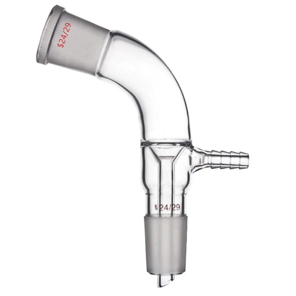 32PCS Advanced Chemistry Laboratory Glassware Kit 24/29 Glass Adapter Flask Condenser Funnel Joint Clip Distillation Apparatus