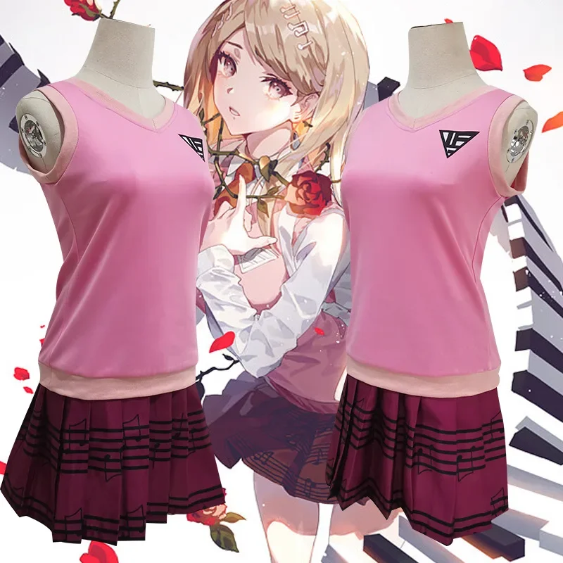 

Danganronpa V3: Killing Harmony Cosplay Kaede Akamatsu Anime Woman Costume