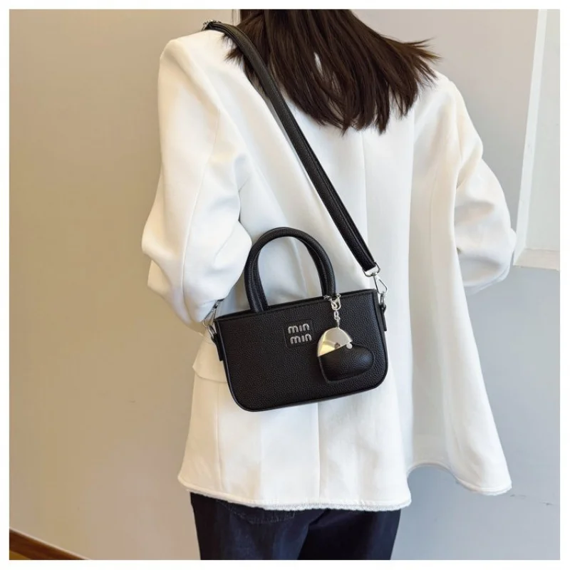 

Classic Popular Elegant Leather Women's Handbag By Luxury Brand Famous Designer Shoulder Crossbody Bag Trendy