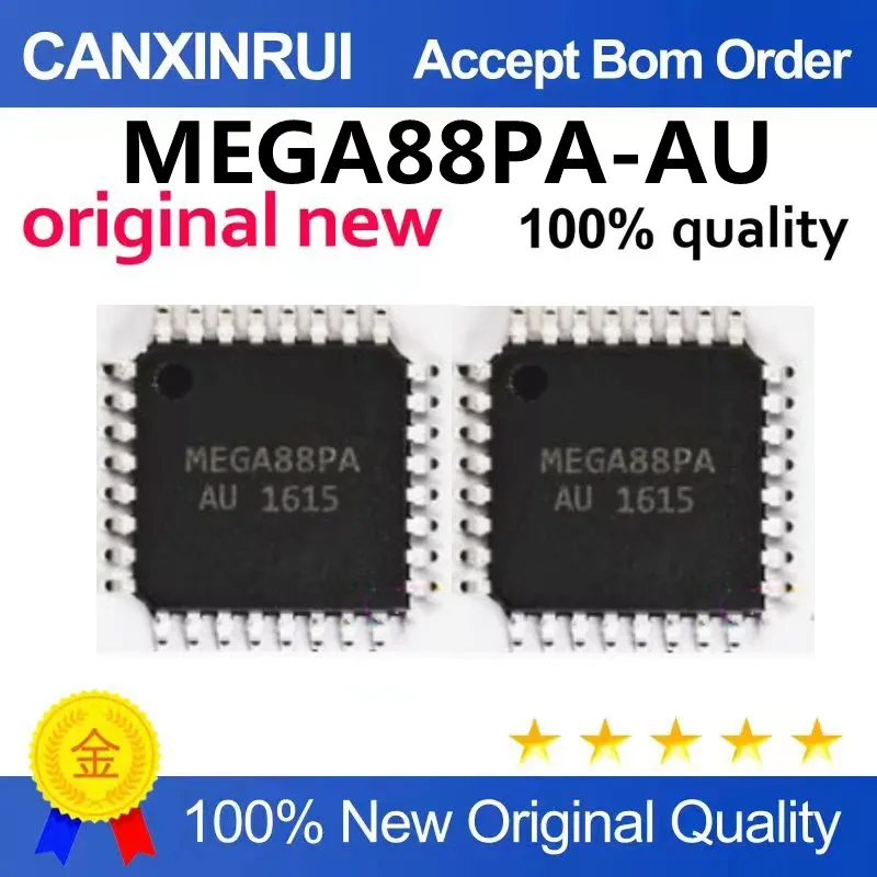 MEGA88PA-AU ATMEGA88PA-AU Automotive Microcontroller New Blank Unprogrammed In Stock