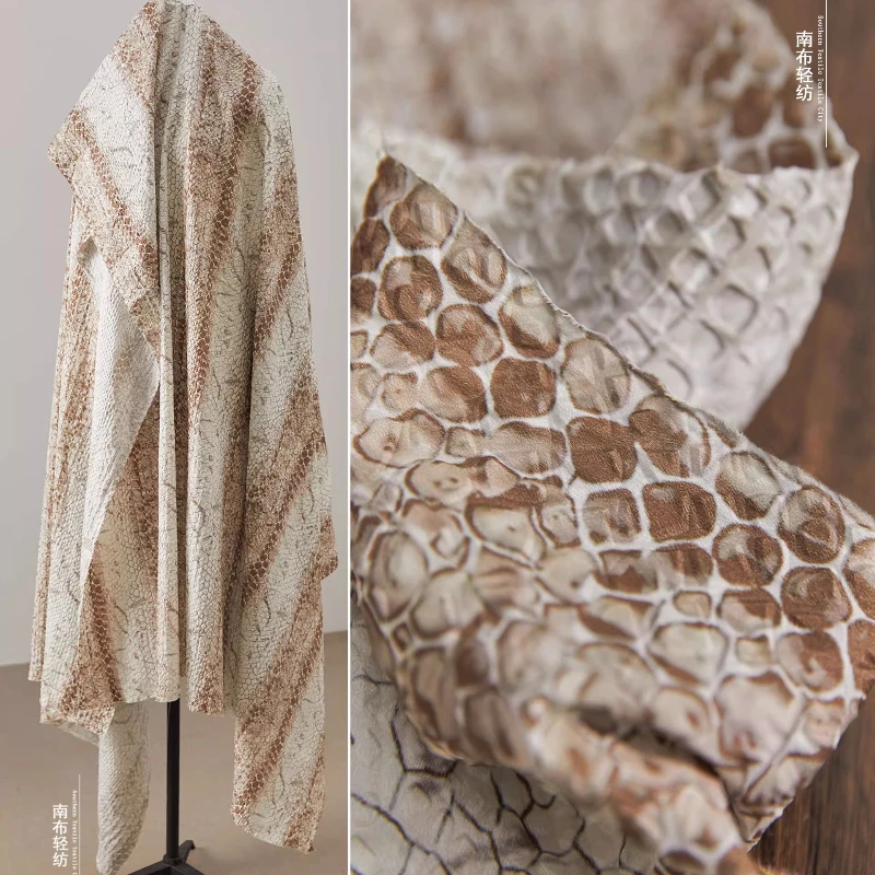 Embossed Snake Skin…