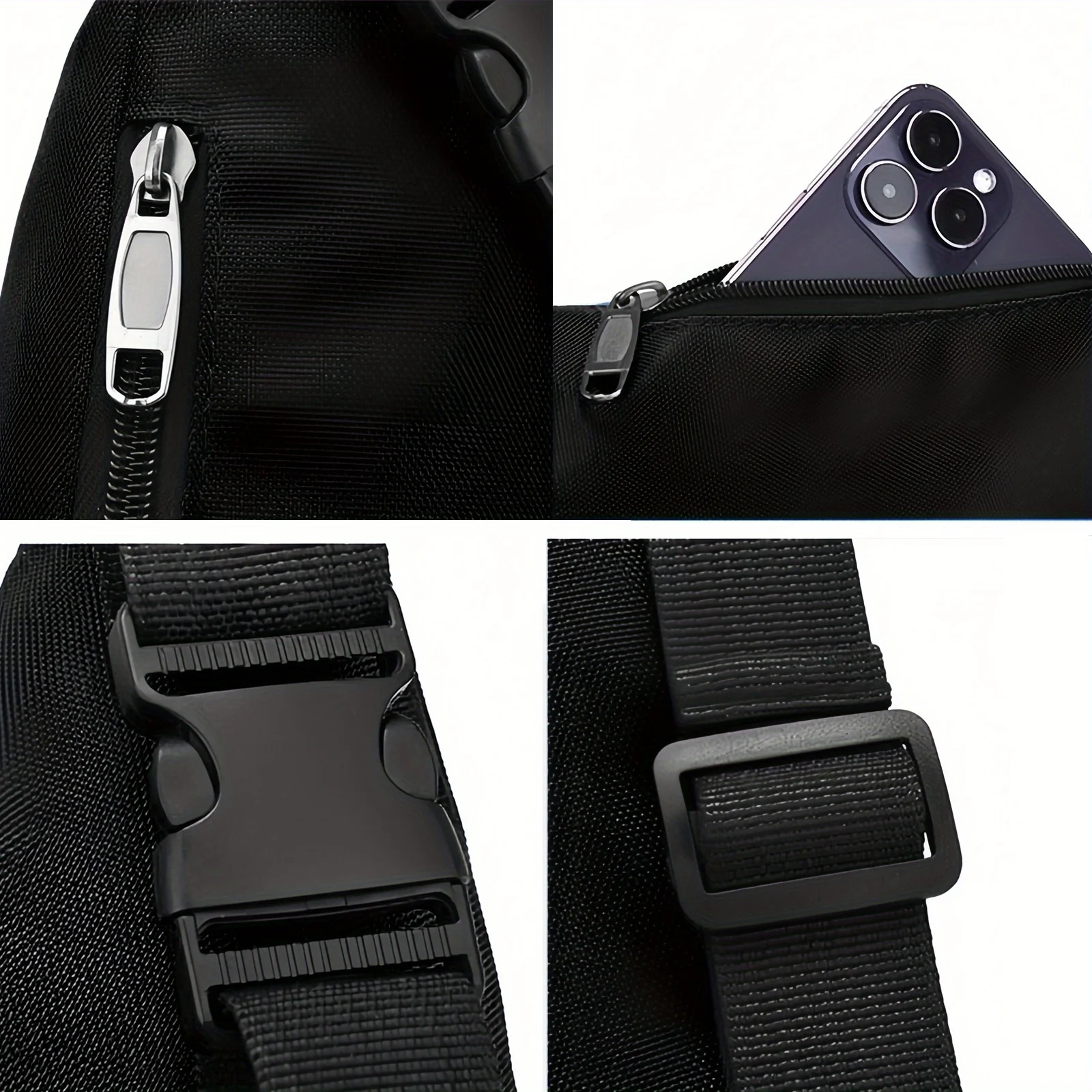 محفظة رجالية بتصميم كلاسيكي من Leica، حقيبة ظهر للخصر، حقيبة صدر كروس للشارع، كاجوال، رياضية، عصرية، بسيطة، فريدة من نوعها، مطبوعة