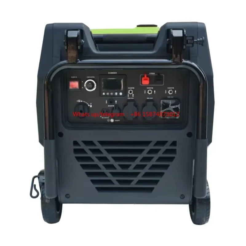 11kW 10KVA Silent Portable 5kw Power Generator 5000w Silent Inverter Generator ga soline RC Start