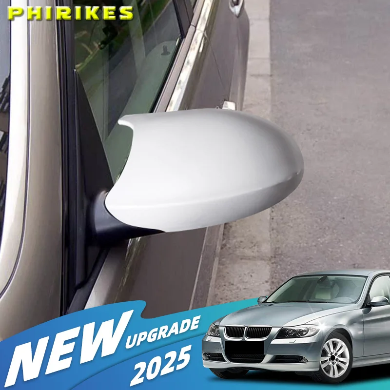 

Для BMW E90 E91 E92 E93 E81 E87 E82 E88 3 1, 1 пара белых сменных накладок на боковые зеркала заднего вида в стиле M, аксессуары