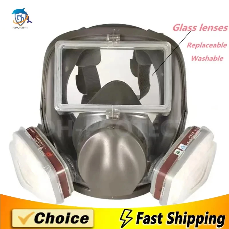 brand new 6810 Window respirator gas mask updated version Washable Anti-virus equipment Various models available gas mask