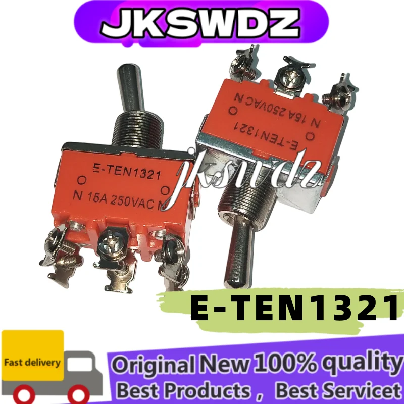 

1 pcs 100% NEW E-TEN1021 1121 1122 1221 1321 1322 15A 250VAC rocker switch E-TEN1121 E-TEN1122 E-TEN1221