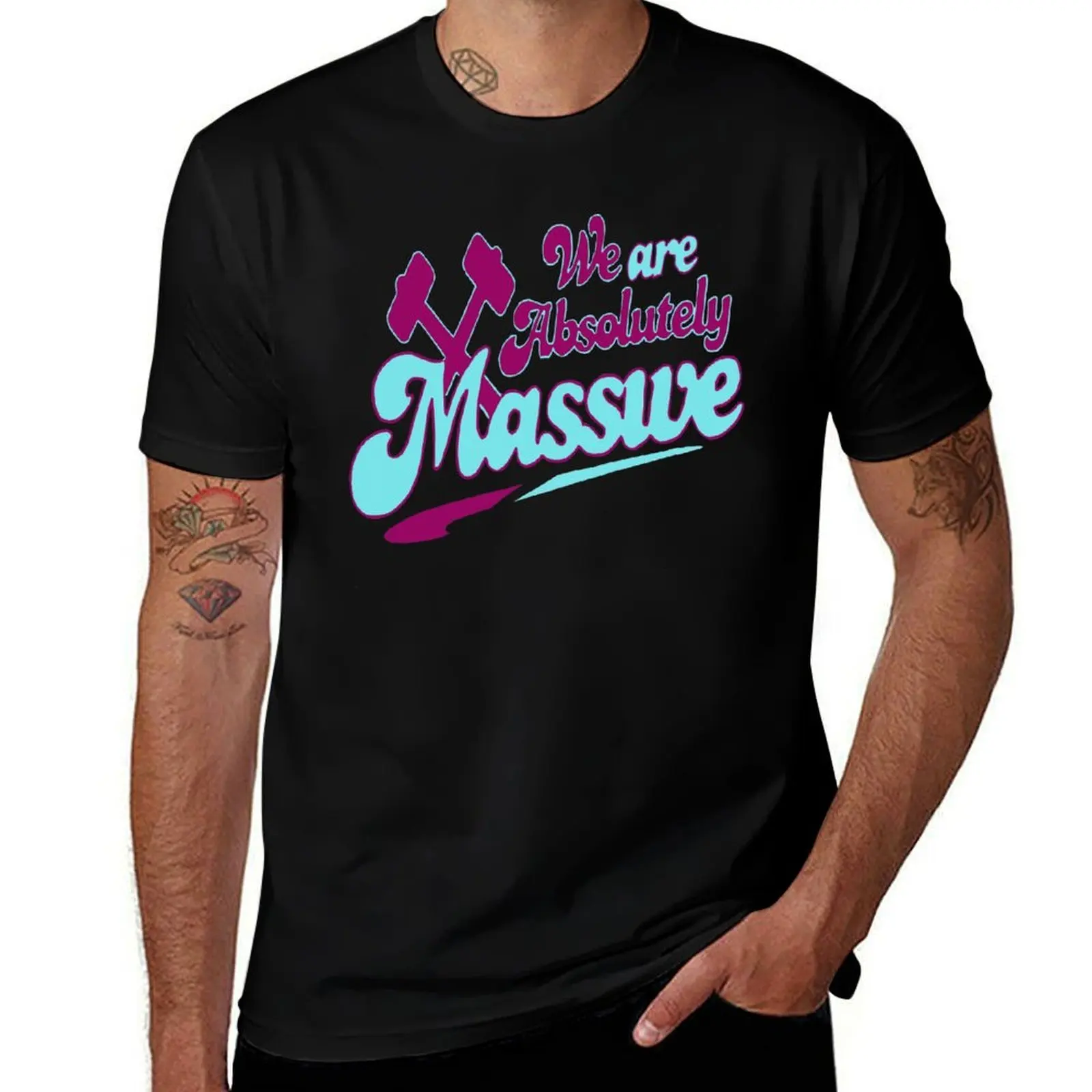 We are massive T-Shirt Lightweight Print T-Shirt