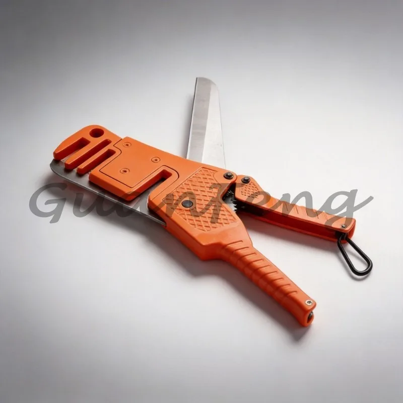 Heavy Duty PC-323 Wiring Groove Cutter, Sharp Blade Hand Pipe Cutting Tool for PVC, PPR, PE, EXP and Aluminum Plastic Pipes