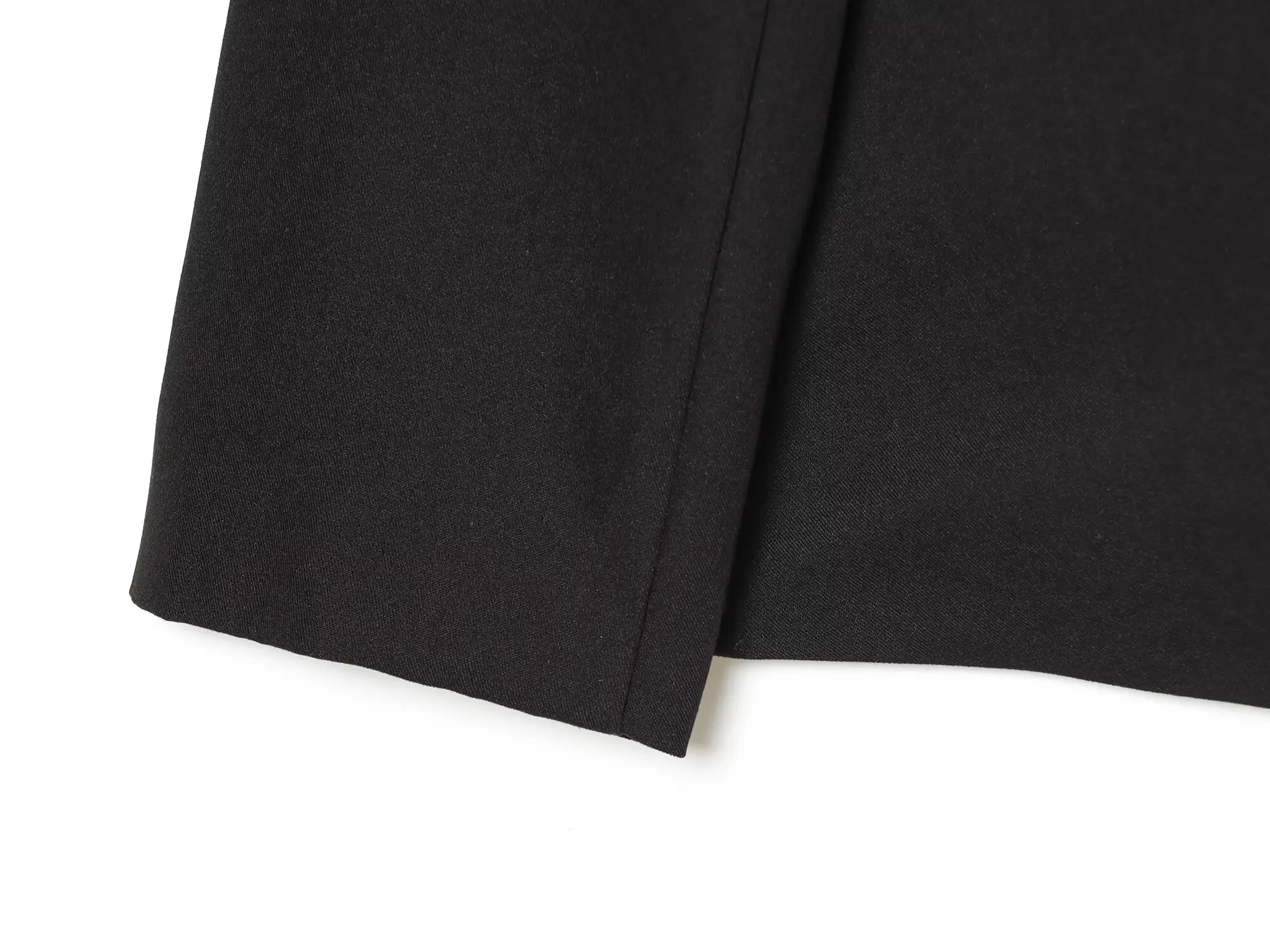 BSAY Damen Eleganter Blazer mit Schal-Reverskragen, Einreihig, Verdeckte Knöpfe, Lange Ärmel, Einfarbig, Business-Casual-Anzugjacke – Detail 8