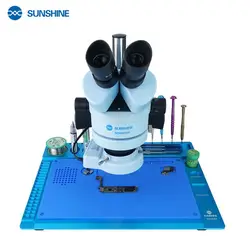 SUNSHINE SS-004N High temperature resistance anti-static anti-corrosion aluminum  microscope alloy repair pad