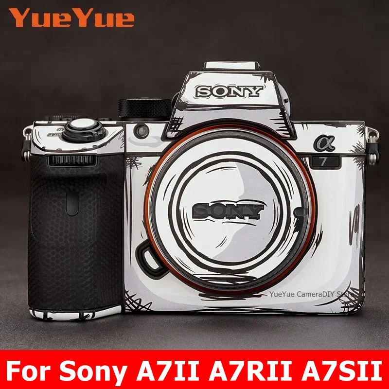 Decal Skin For Sony A7II A7RII A7SII Camera Sticker Vinyl Wrap Film Coat A7M2 A7RM2 A7SM2 A7R2 A7S2 A7 II A7R A7S Mark 2 MarkII