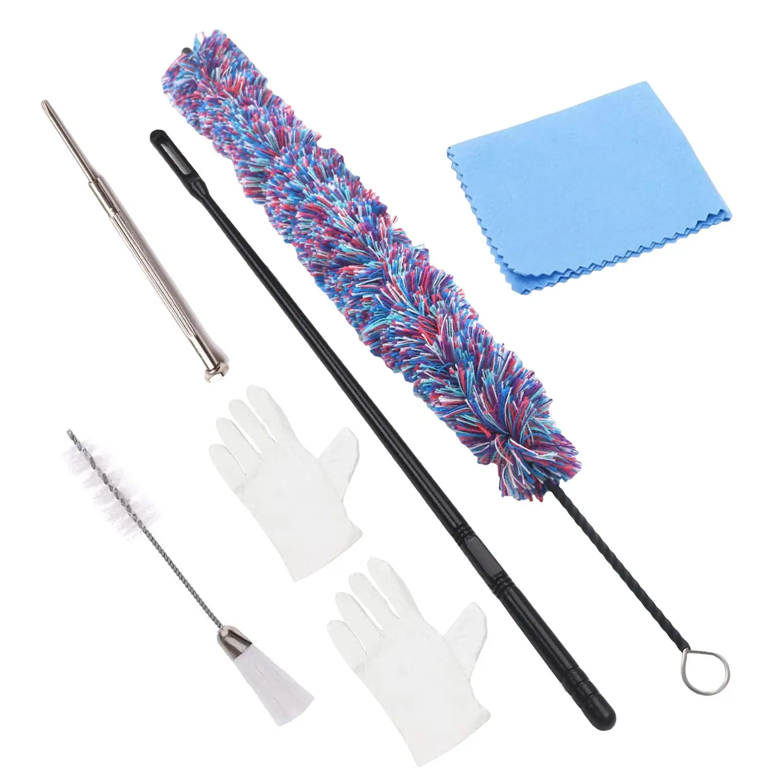 Soft Cotton Clarinet Cleaner Tool Set for Clarinet Inner Cleaning and Dry