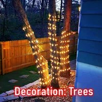 Led Silver Wire Fairy Lights USB Powered LED String Lights Outdoor Waterproof Garland For Christmas Party Wedding DIY Decoration 5