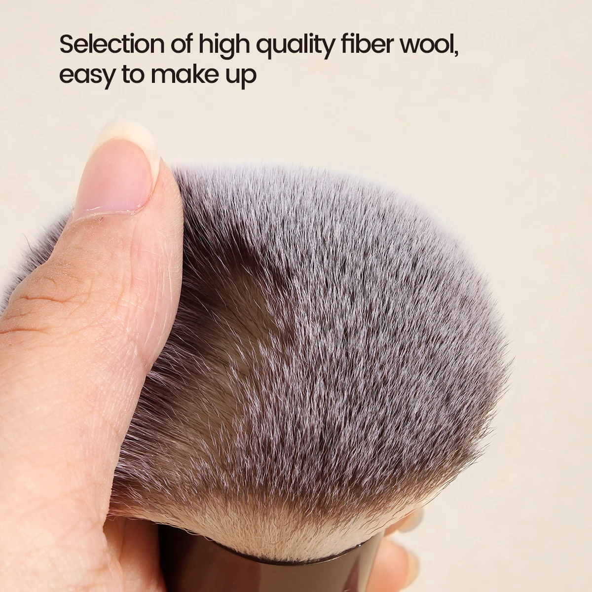 Maange-プロのアングルファンデーション輪郭ブラシ、チークパウダーブラシ、ソフトブリッスル、フェイスコスメティックツールセット、高密度、2個