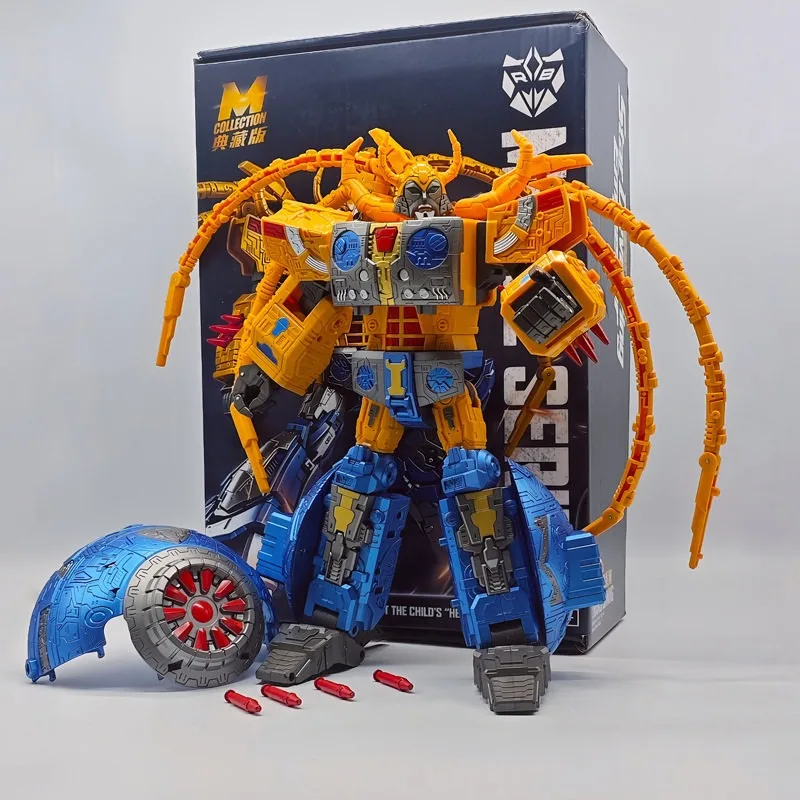 Transformations-Spielzeug Unicron Mechanischer Planetenfresser Transformierbarer Beweglicher Roboter Sammlermodell Spielzeug Geschenk 30cm – Detail 10