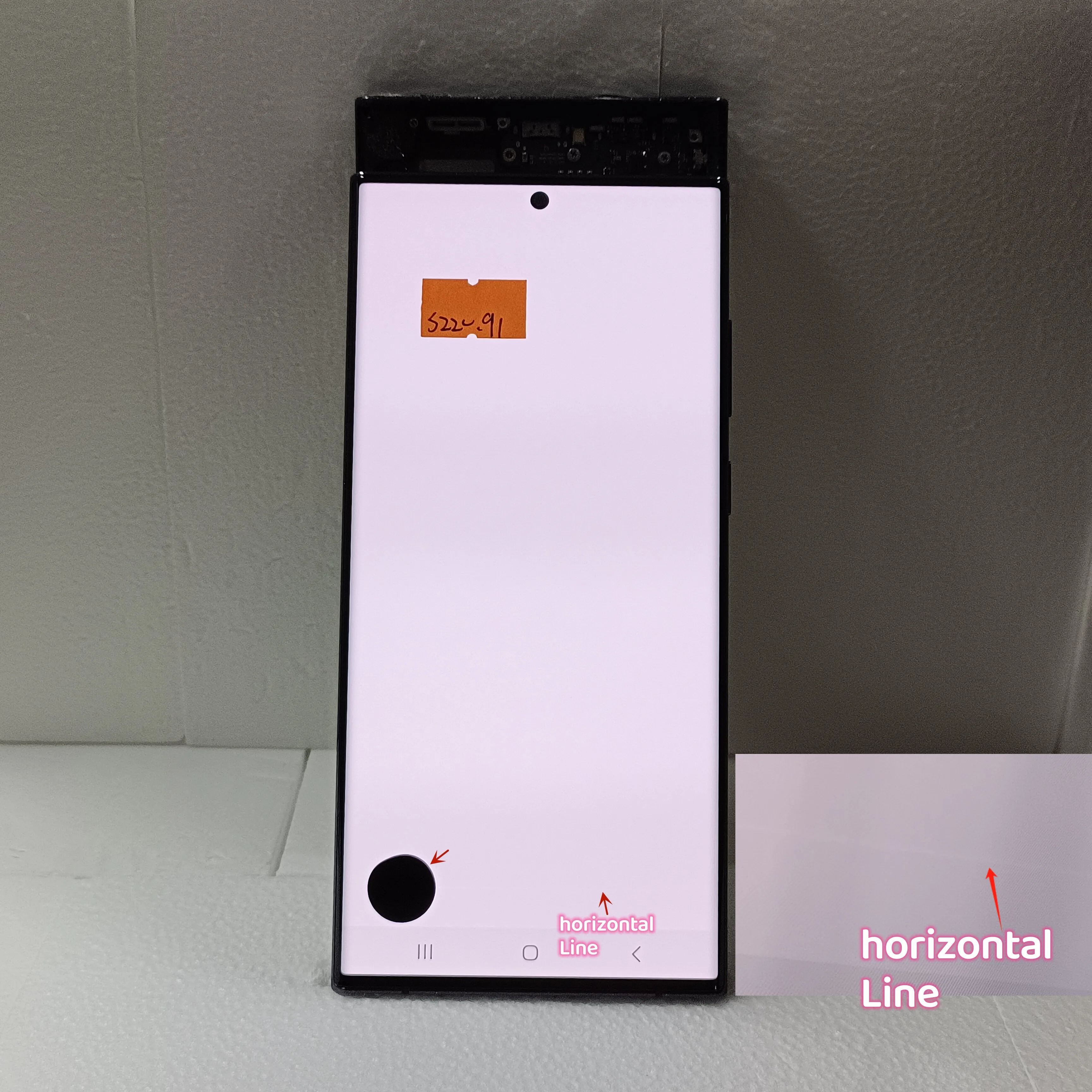 AMOLED Tested LCD For Samsung S22 Ultra 5G LCD S908 S908B S908U Displa Touch Screen Digitizer S22 Ultra LCD Display With Dot