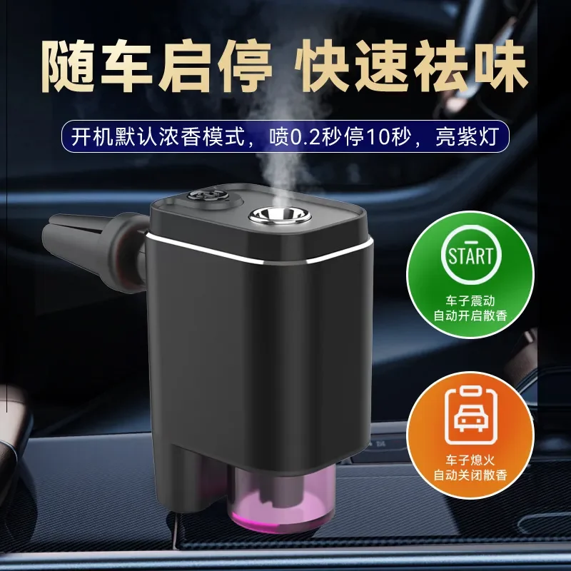 Car Aromatherapy Machine for Smart Car Trend Essential Oil Spray Diffuser Car Perfume Aromatherapy Fragrance Machine