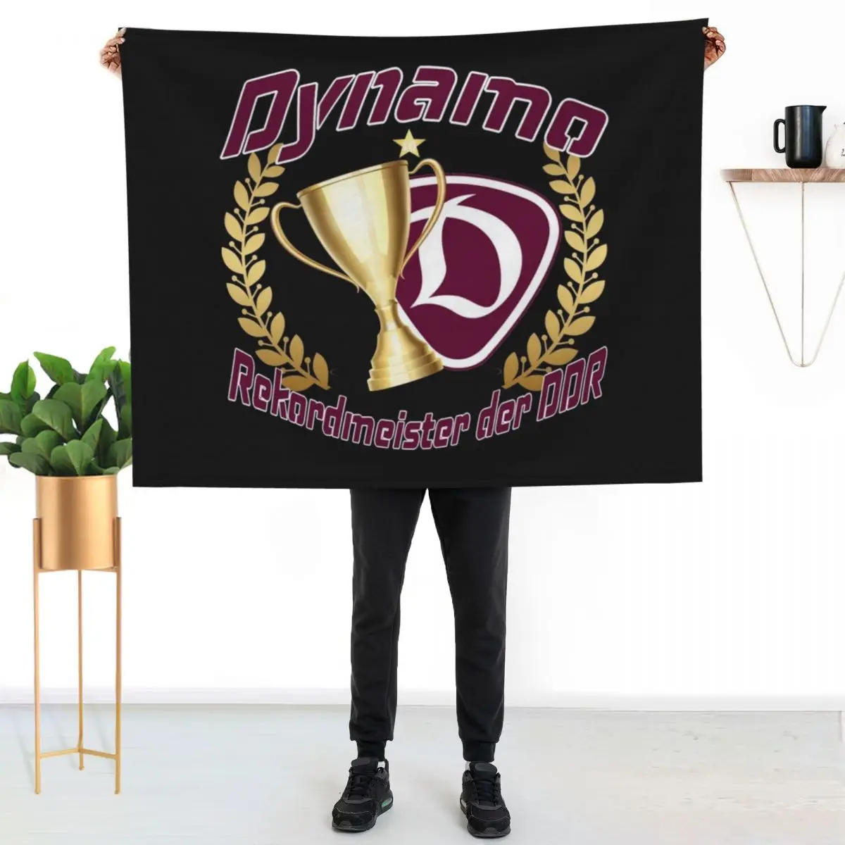 Dynamo record champions of the GDR Throw Blanket For Baby Luxury Designer funny gift valentine gift ideas Thins Shaggy Blankets