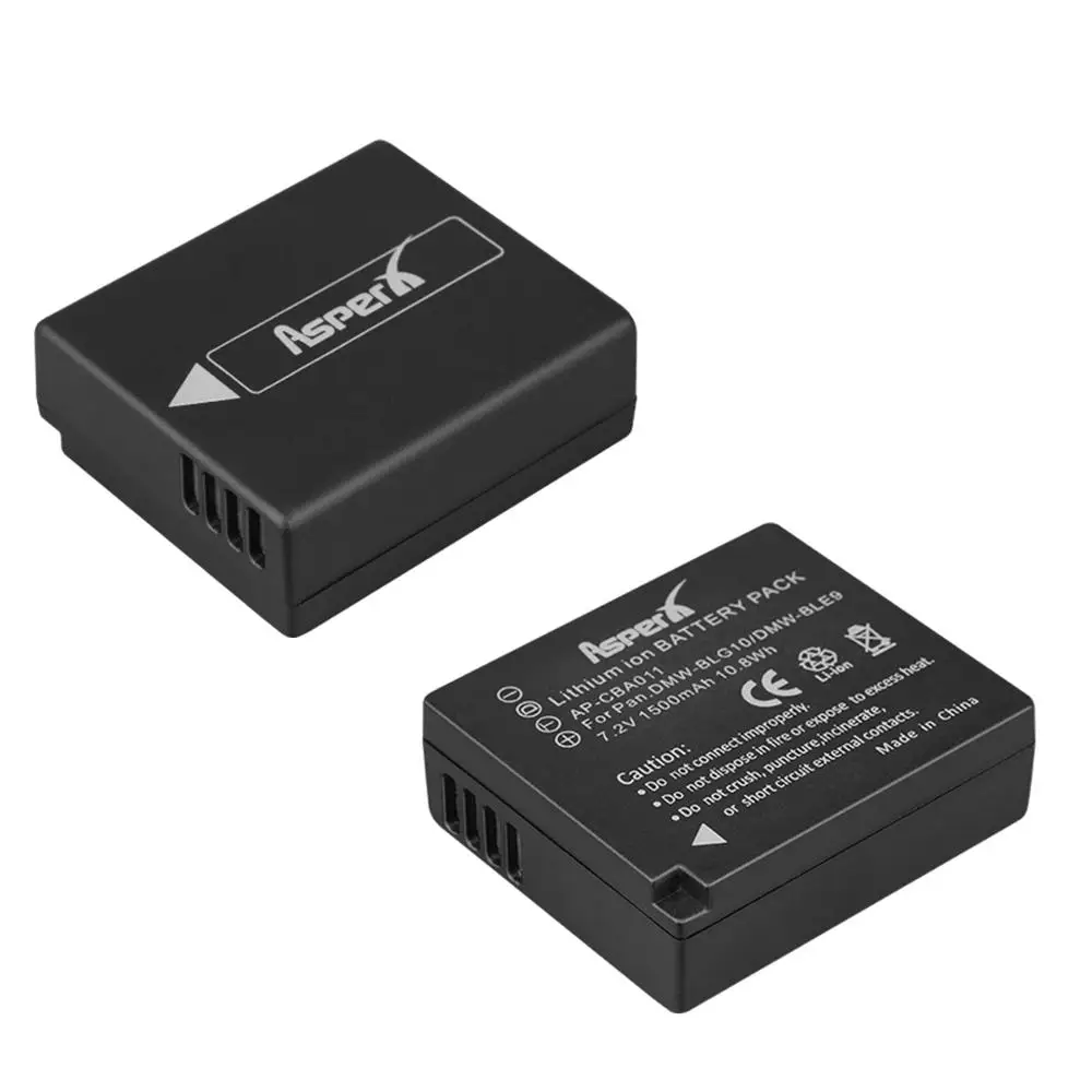 2x DMW-BLG10 DMW BLG10 BLG10e BLE9 Battery Li-ion Bateria + LED USB Dual Charger for Panasonic LUMIX GF5 GF6 GX7 LX100 GX80 GX85