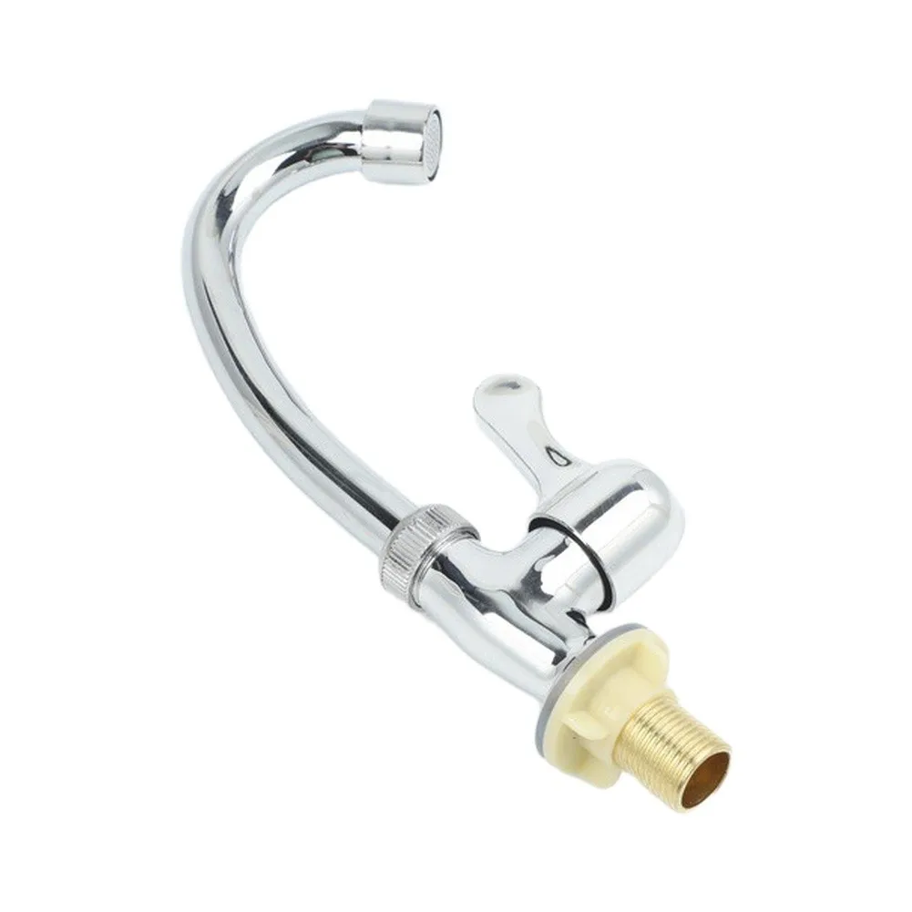 Cold Tap Sink Faucet Kitchen Faucet Tool 1pc Accessories Plastic Steel Single Cold Water Bathroom Accessories Brand New