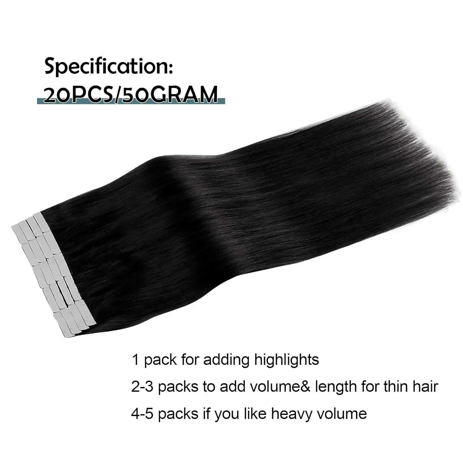 Straight Tape In Hair Extensions Skin Weft Invisible PU Seamless Tape In Hair Extensions 100% Real Brazilian Human Hair Natural