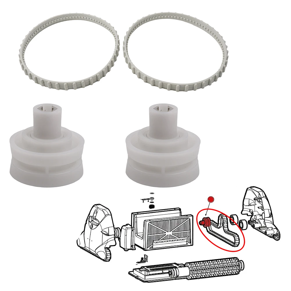 For Drive System Fix As Shown RCX26002 Bearing Pulley Eliminates Wheel Slippage Robust Construction Easy Installation Kit