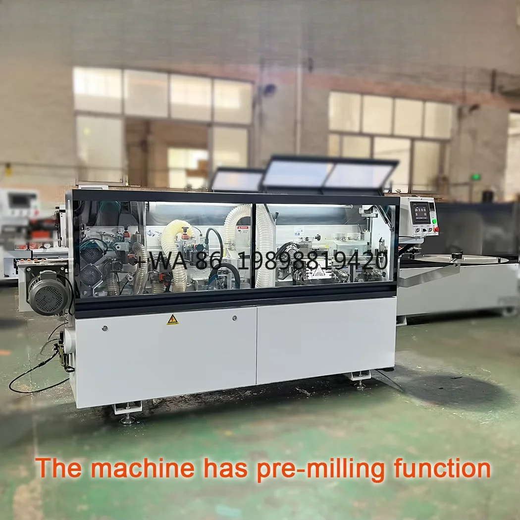 Bander Working Machine With Pre-milling For MDF Wood Factory Direct Sale Hot Auto Trimming