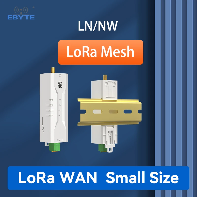 RS485 LoRa Mesh LoraWan Digital Transmitter CDEBYTE Ultra Small Size 433/868/915MHz Data Transmission Station