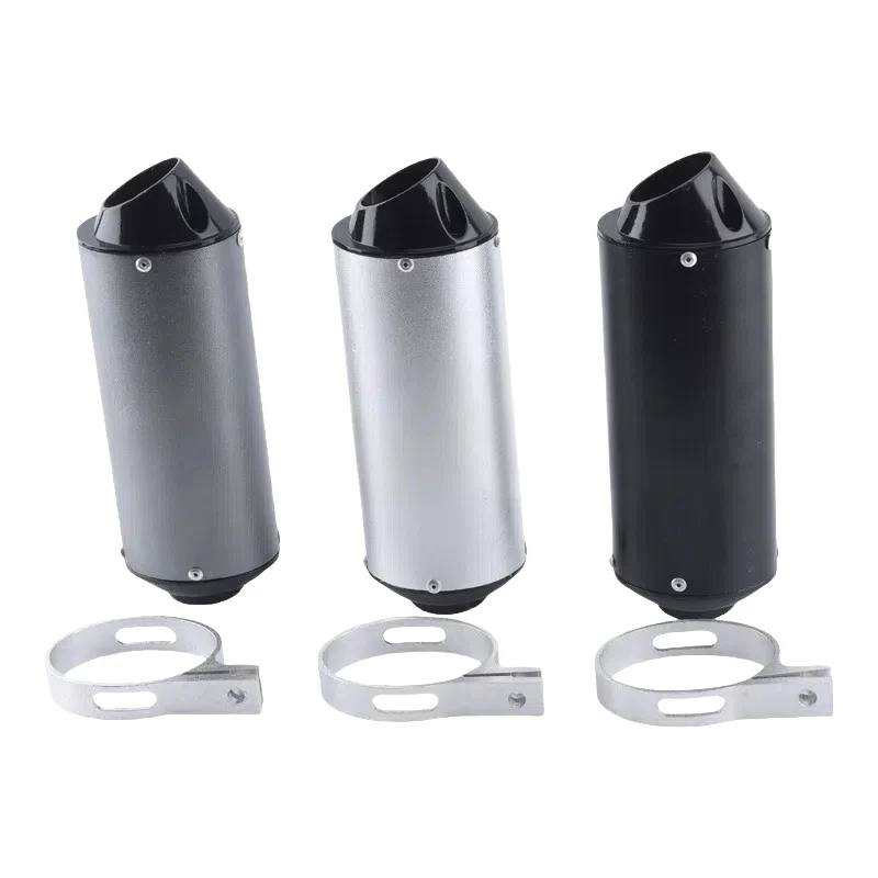 28 mm or 38 MM Motorcycle Exhaust Muffler Pipe Kit Exhaust Racing Pipe For 50Cc 110Cc 125Cc Dirt Pit Bike ATV For Honda