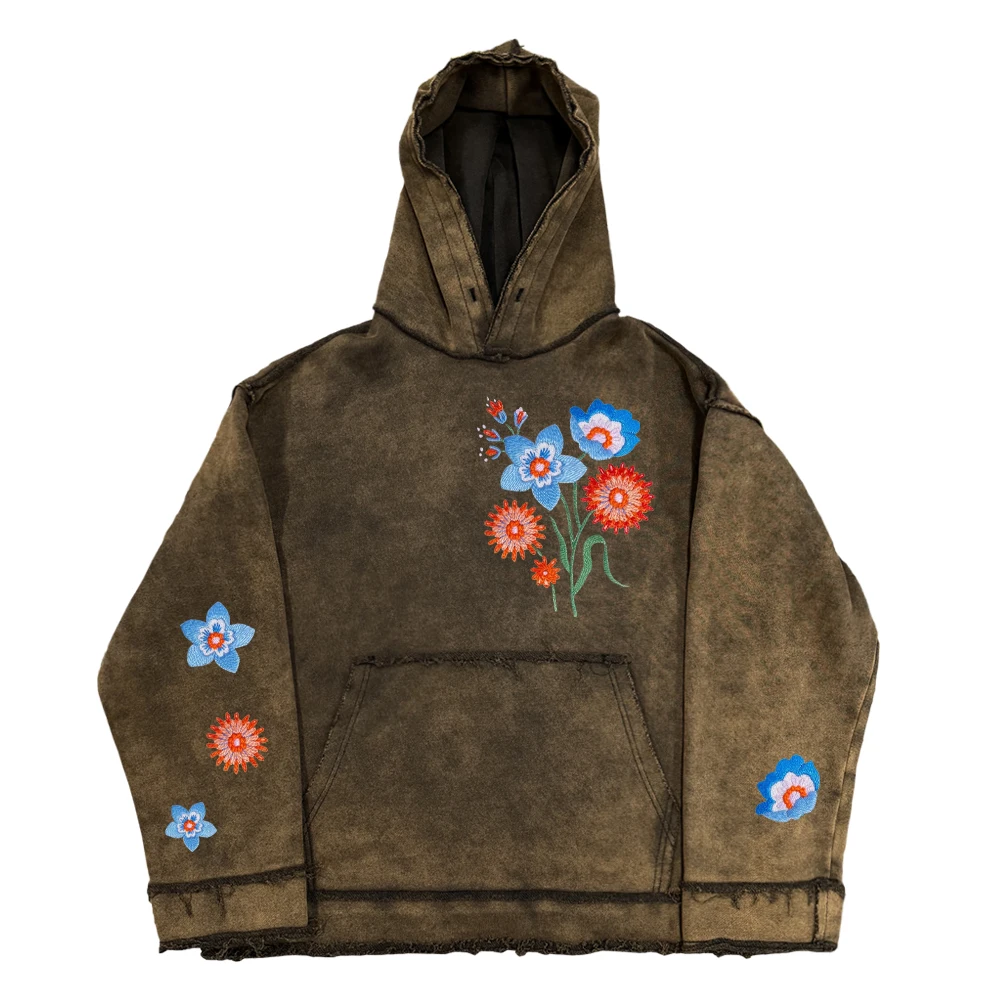 felpa-con-cappuccio-floreale-nera-lavata-stile-americano-vintage-pesante-per-l'autunno